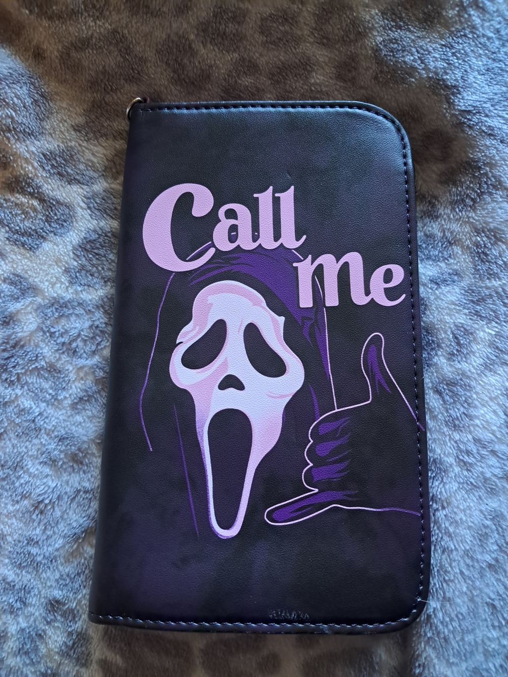 Ghostface "Call Me" Wallet Scream Scary Movie